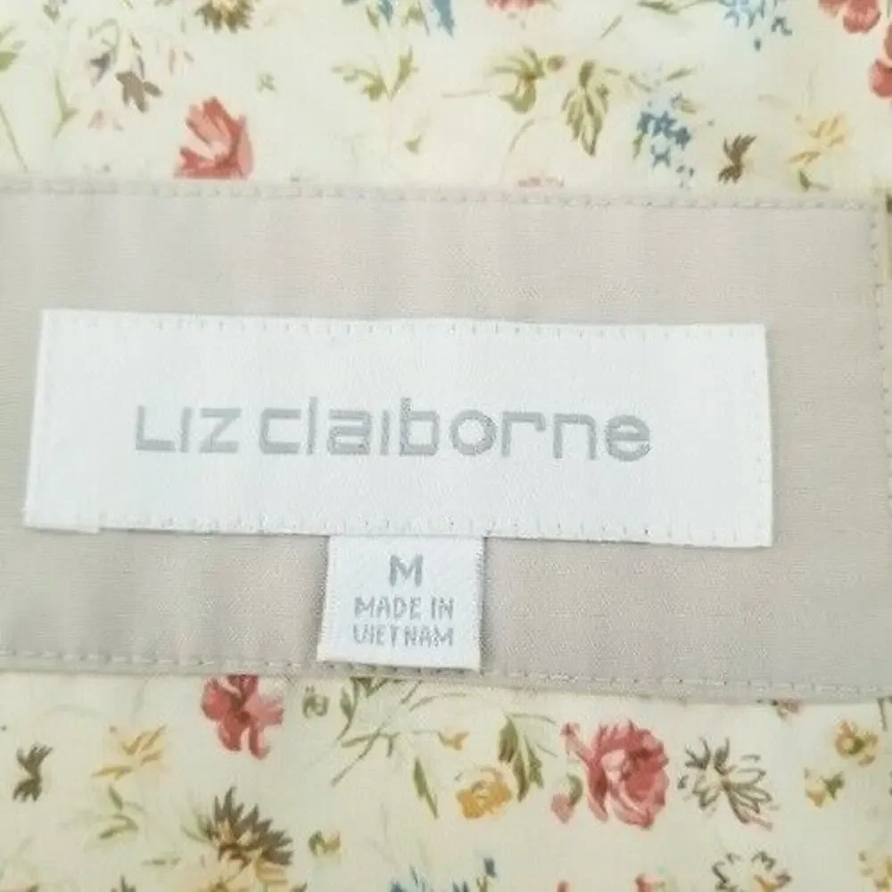 Liz Claiborne All-Weather Coat Hooded Zip and Button Up - Size M